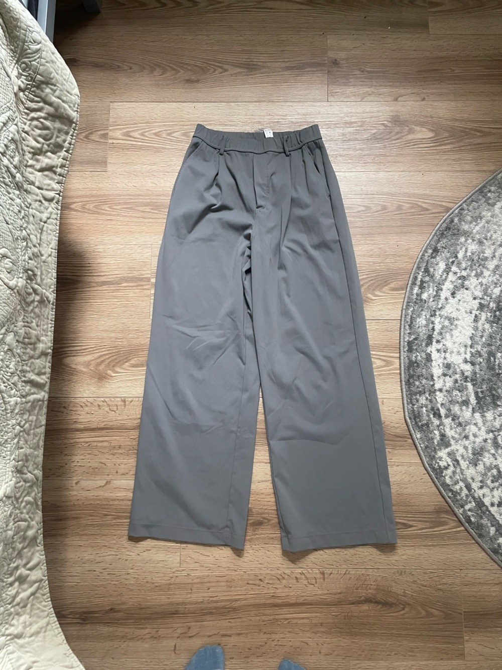HALARA Gray Wide-Leg Women's Pants